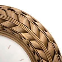 60cm Gaia Bamboo Wall Clock